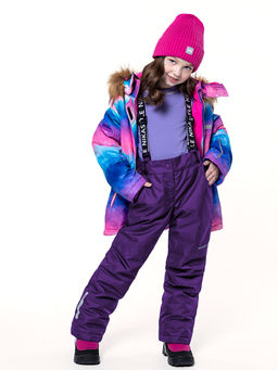 Костюм 7з1623 лиловый/черничный - Nikastyle фото 3