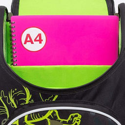 RAm-385-8 Рюкзак школьный с картхолдером на держателе и мешком для обуви - Grizzly фото 14