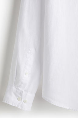 Camisa de lino Regular Fit - H&m фото 6