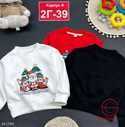 Кофта новогодняя с принтом - Bruno фото 4