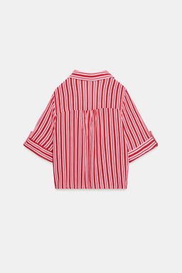 CAMISA FLUIDA RAYAS / Multicolor
