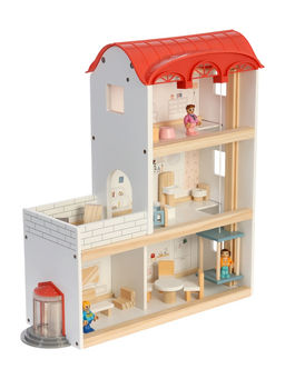 Кукольный домик с мебелью