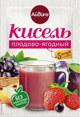 Кисель Плодово-ягодный 80г