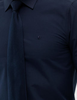 Lacivert Slim Fit Uzun Kollu Basic G_mlek - Pierre cardin фото 7
