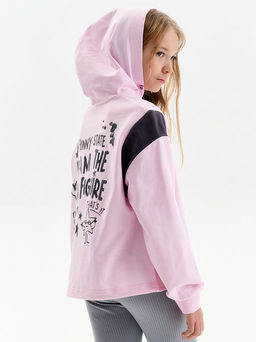 PELICAN, толстовка для девочек, Светло-розовый