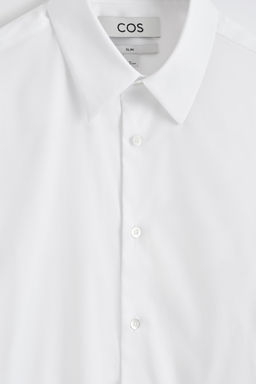 CAMISA SASTRE DE POPELINA DE ALGOD?N SLIM FIT - H&m фото 7