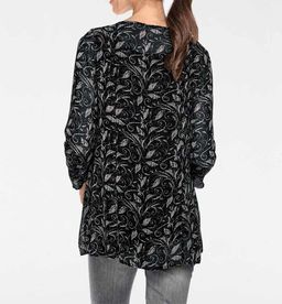 Блузка и топ, черные - Linea tesini фото 4