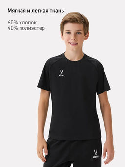 Футболка JOGEL ESSENTIAL CVC Tee, черный  фото 12