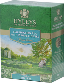 HYLEYS. Зеленый с жасмином 100 гр. карт.пачка