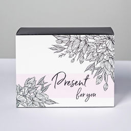 Коробка подарочная складная, упаковка, Present for you, 20 х 15 х 8 см - Дарите счастье фото 2