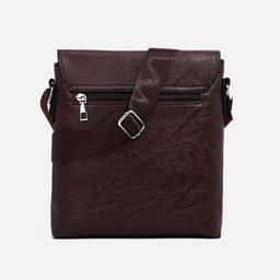 Сумка мужская, цвет коричневый - Simaland фото 4