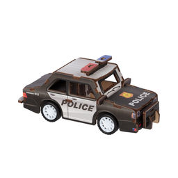 REZARK ROM-07 Серия Транспорт (мини) Пазл 3D 22 элемент. Полицейская машина