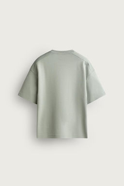 SUDADERA RELAXED FIT INTERLOCK / verde lavado - Zara фото 10