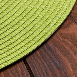 Салфетка сервировочная Доляна Классика, цв.зеленый, d 38 см  фото 2