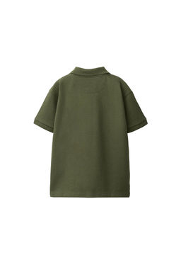 POLO B?SICO PIQU? / Khaki - Zara фото 7