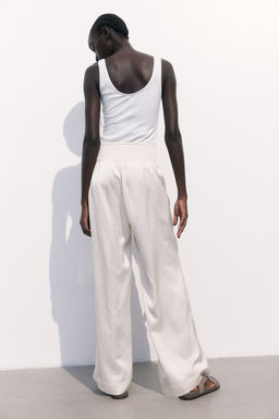 MAMA Pantalon de saten Before & After - H&m фото 4