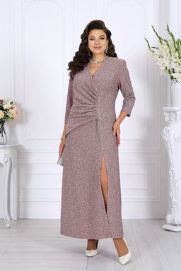 Платье Ninele 6077 пудра  фото 5