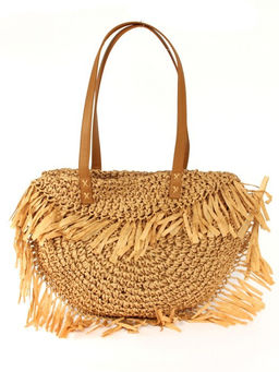 Сумка пляжная текстиль SNX-040, 1отд, бежевый SALE 265633 - Bobo фото 2