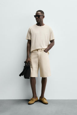MERCERISED COTTON T-SHIRT