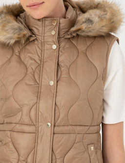 Camel Regular Fit Yelek - Pierre cardin фото 7