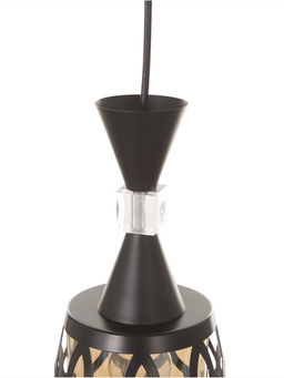 Светильник потолочный BayerLux Nadine, 1×40 Вт, Е27, черный, 16×16×36 см