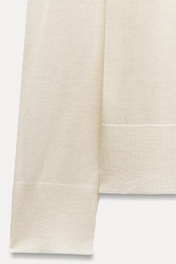 PLAIN FINE KNIT SWEATER - Zara фото 16