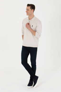 U. S. Polo Assn Мужской базовый свитер с каменным узором - U.s. polo assn фото 11