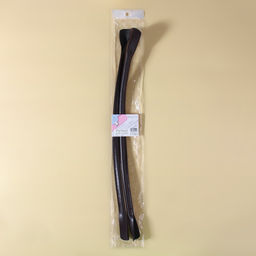 Ручки для сумки, пара, 44 ± 1×1 см, цвет коричневый