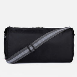 Сумка спортивная на молнии, длинный ремень, цвет чёрный/триколор - Simaland фото 3