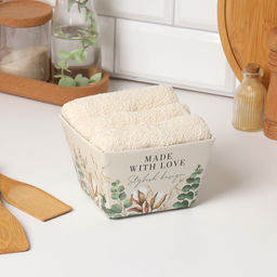 Набор полотенец Этель Made With love 35х50 см - 3 шт, 100% хл, махра 340 г/м2  фото 8