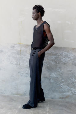 Camiseta sin mangas en malla - H&m фото 5