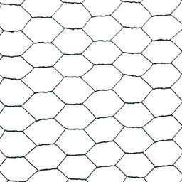 Сетка плетёная с ПВХ покрытием, 5×1 м, ячейка 25×25 мм, d=0.9 мм, металл, Greengo