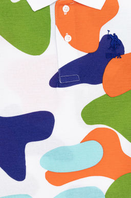 Оранжевая футболка-поло для мальчика Неожиданная скидка в корзине - U.s. polo assn фото 3