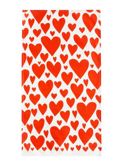 Цена за 2 шт. Полотенце «Этель» Red hearts 40×73 см, 100% хлопок, саржа 190 г/м²