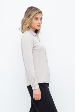 ЕВТ 3246/кремовый рубашка жен