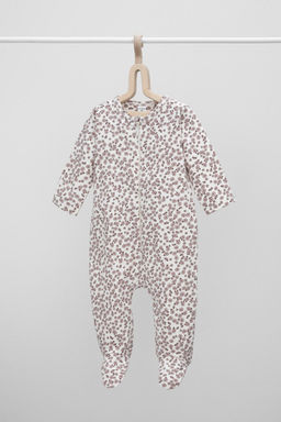 Crockid _ К 6192/розовые скандинавские цветы комбинезон яс