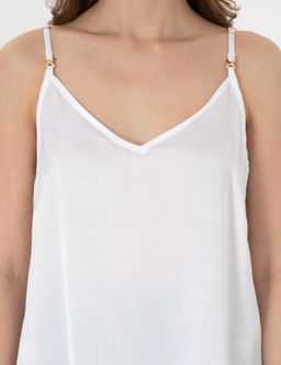 Beyaz Regular Fit Bluz - Pierre cardin фото 6