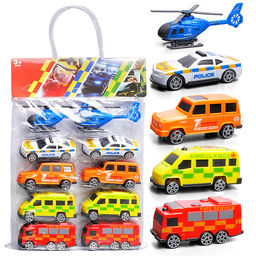 Набор машин "Автопарк служебных машин" в пакете