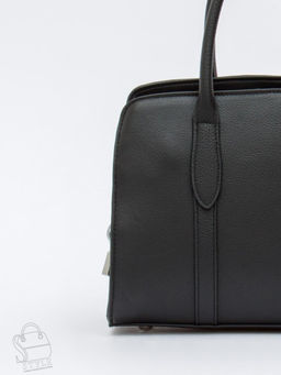 Сумка женская кожаная 8007-2S black Velina Fabbiano-Safenta