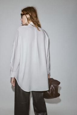 OVERSIZE OXFORD SHIRT - Zara фото 5