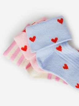 Juego de 3 pares de calcetines de canal?