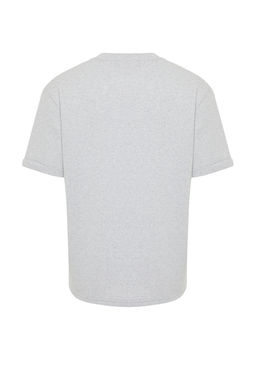 TRENDYOL MAN Siyah Oversize/Genis Kesim K?sa Kol Cepli Etiket Detayl? T-Shirt TMNSS23TS00077 - Trendyolmilla фото 36
