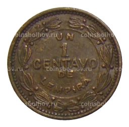 Монета 1 сентаво 1974 года Гондурас
