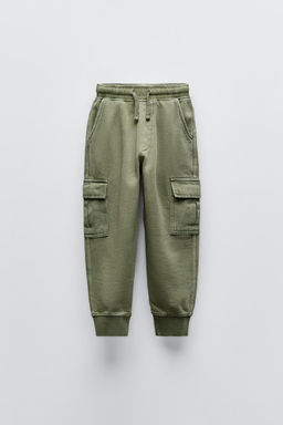 PLUSH CARGO TROUSERS