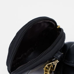 Сумка-мессенджер на клапане, цвет чёрный - Simaland фото 4