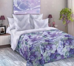 Постельное белье - Перкаль Блум 1,5-спальный (молния)