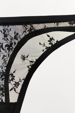 LACE THONG - Zara фото 12