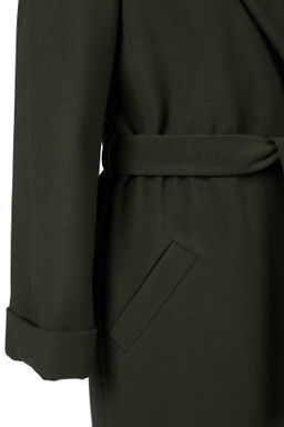 Пальто женское демисезонное (пояс) - El podio фото 10