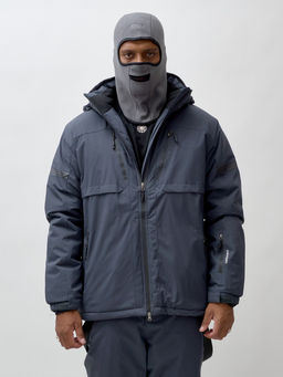 Горнолыжный костюм мужской зимний темно-серого цвета 3710TC - Mtforce фото 8