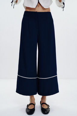 STITCHED CULOTTES - Zara фото 10